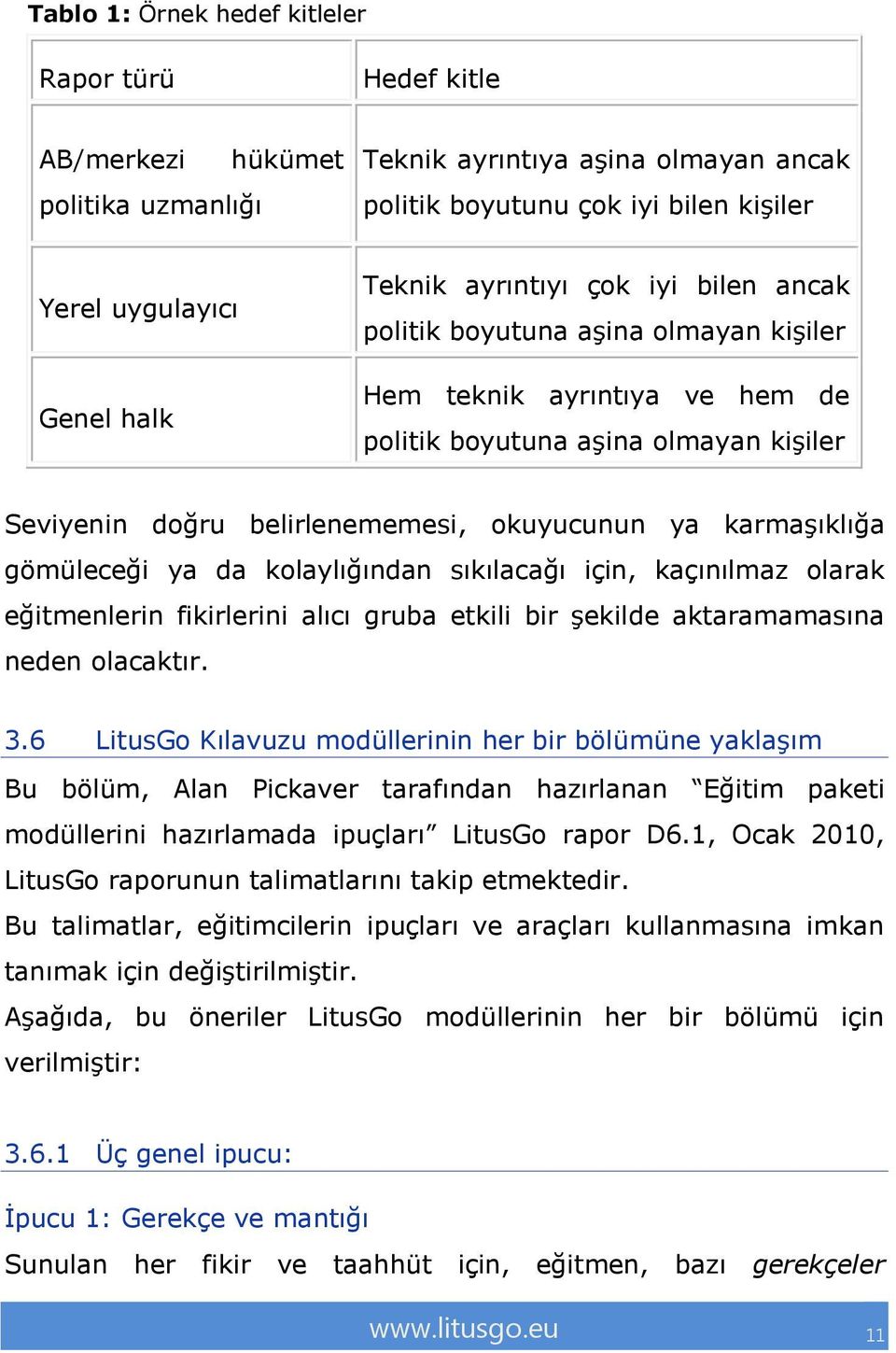 karmaşıklığa gömüleceği ya da kolaylığından sıkılacağı için, kaçınılmaz olarak eğitmenlerin fikirlerini alıcı gruba etkili bir şekilde aktaramamasına neden olacaktır. 3.