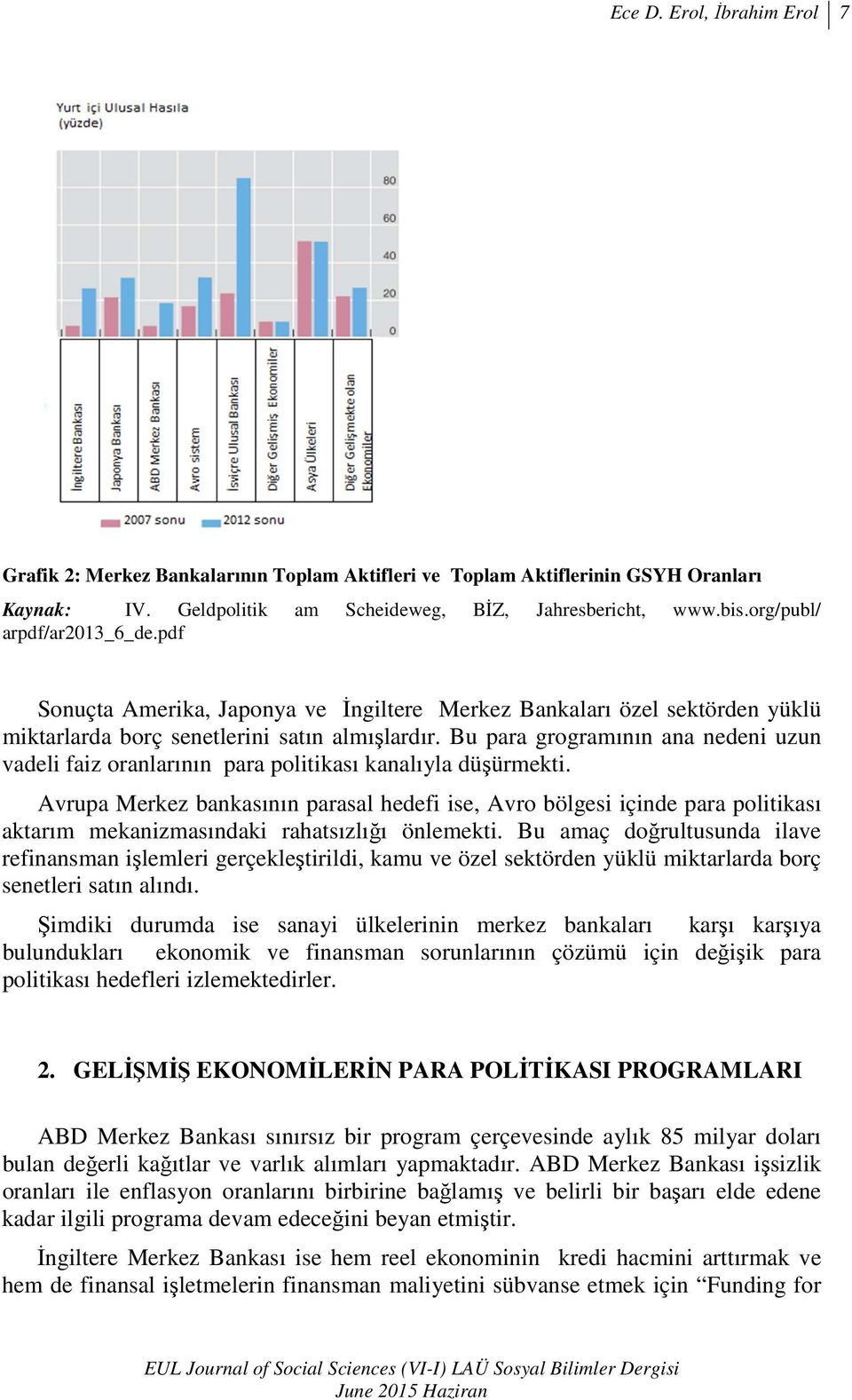 Bu para grogramının ana nedeni uzun vadeli faiz oranlarının para politikası kanalıyla düşürmekti.