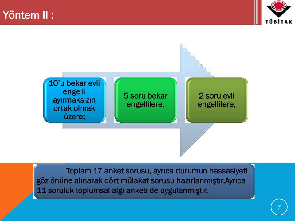 sorusu, ayrıca durumun hassasiyeti göz önüne alınarak dört mülakat