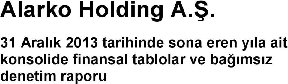 tablolar ve