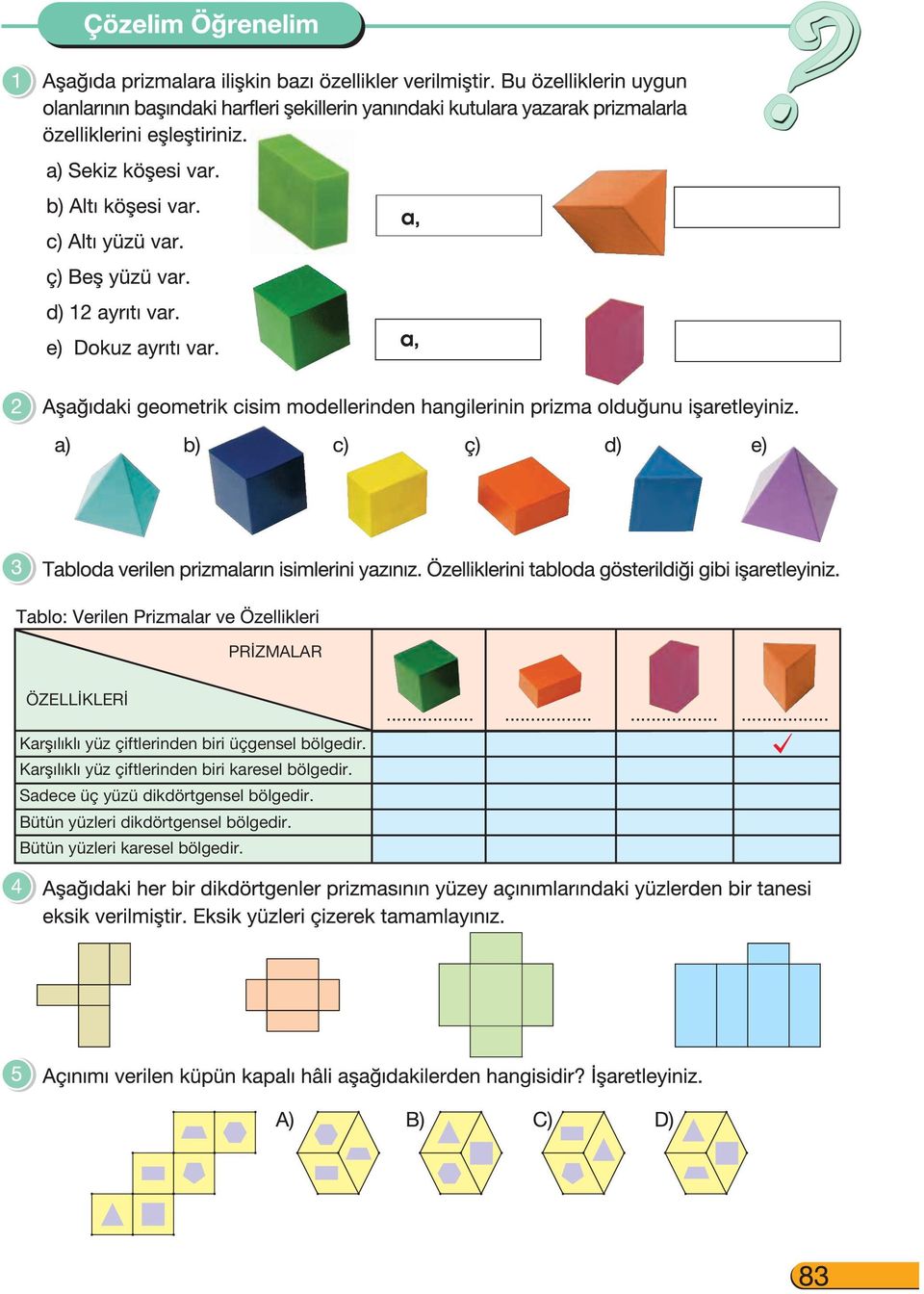 Karfl l kl yüz çiftlerinden biri karesel bölgedir.