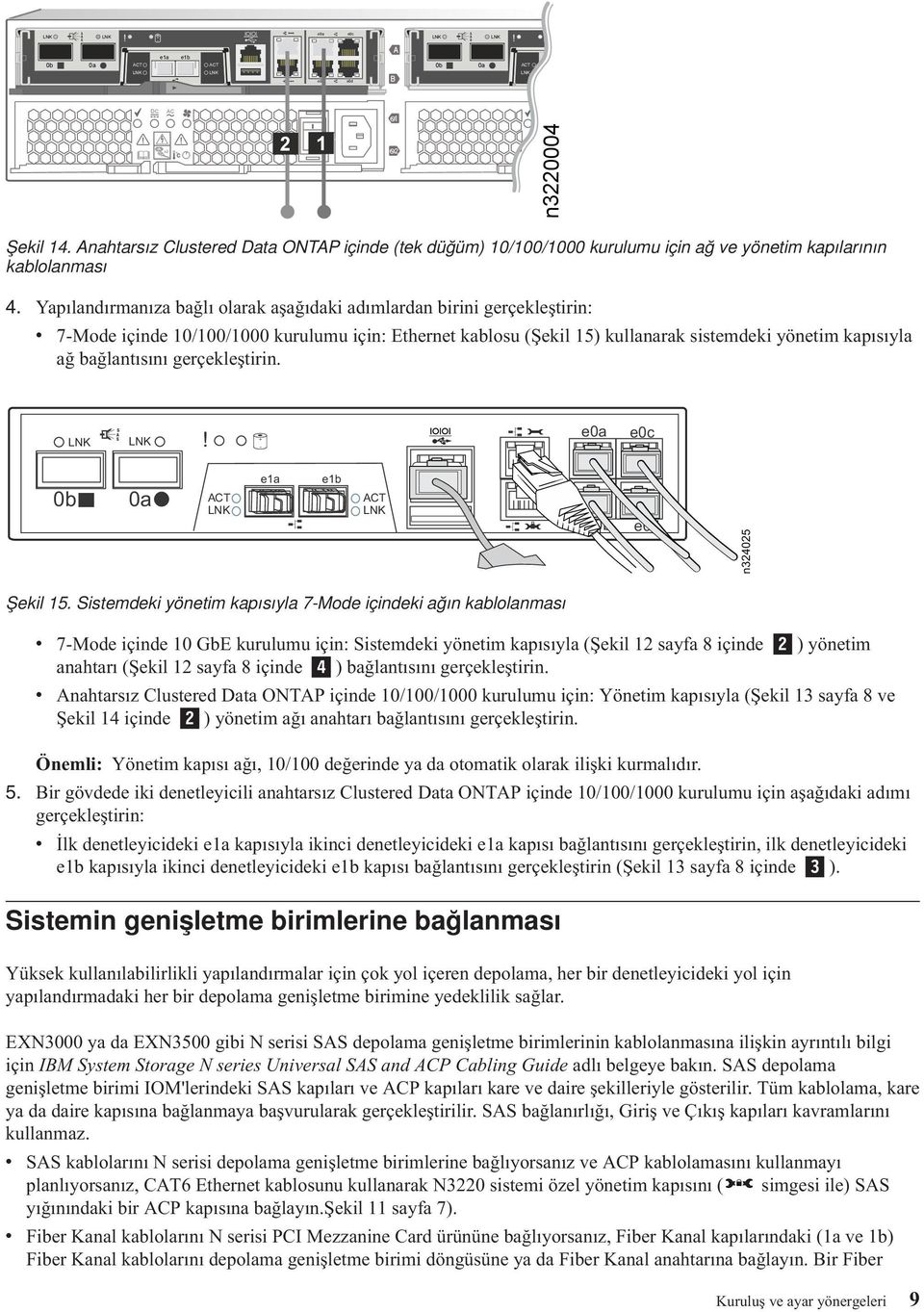 bağlantısını gerçekleştirin. +! - e0a e0c 0b 0a e1a e1b e0b e0d n324025 Şekil 15.