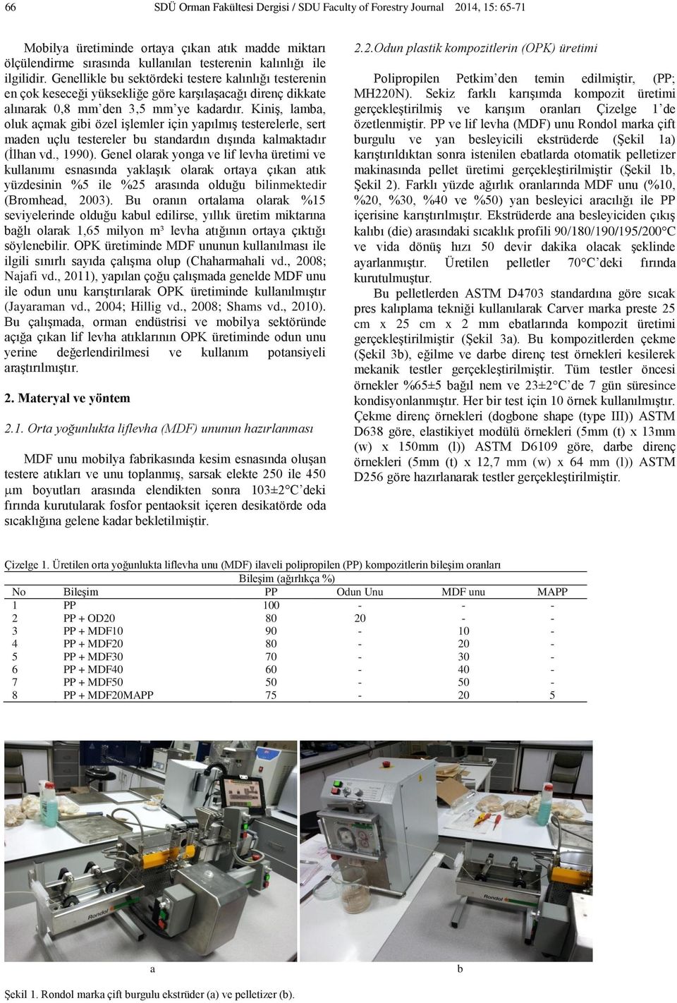 Kiniş, lm, oluk çmk gii özel işlemler için ypılmış testerelerle, sert mden uçlu testereler u stndrdın dışınd klmktdır (İlhn vd., 1990).