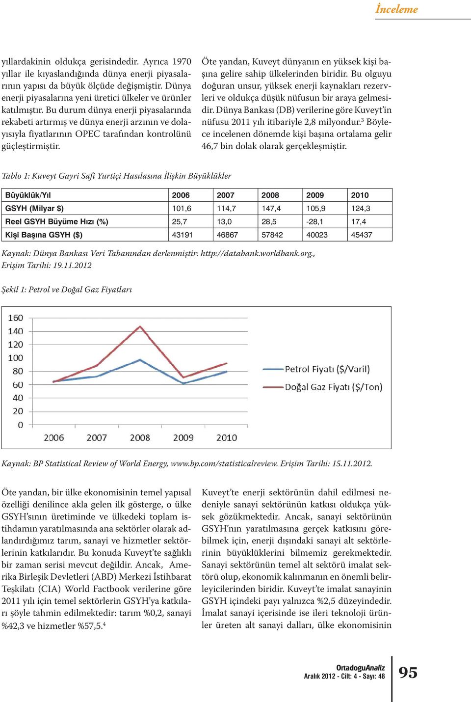 Bu durum dünya enerji piyasalarında rekabeti artırmış ve dünya enerji arzının ve dolayısıyla fiyatlarının OPEC tarafından kontrolünü güçleştirmiştir.