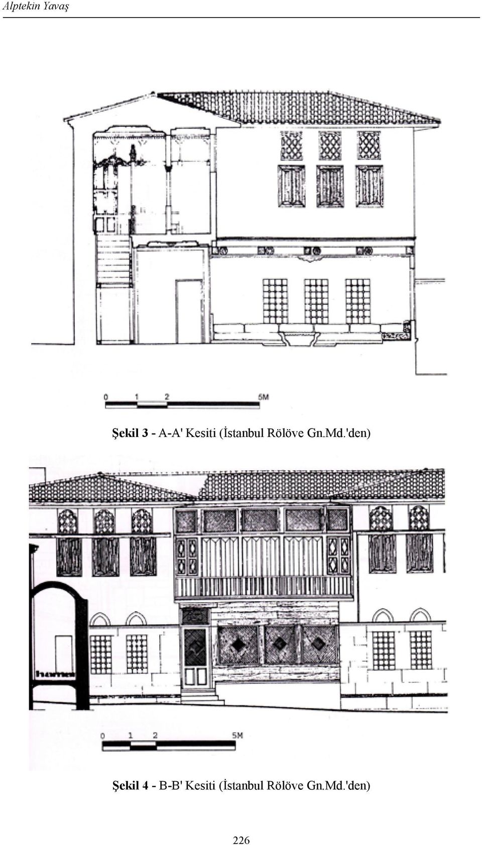 'den) Şekil 4 - B-B' 'den)