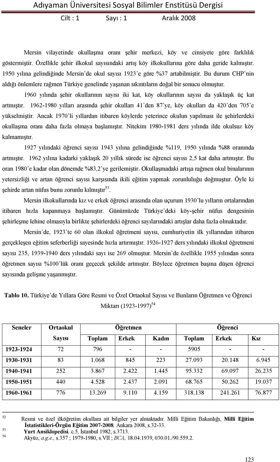 1960 yılında şehir okullarının sayısı iki kat, köy okullarının sayısı da yaklaşık üç kat artmıştır. 1962-1980 yılları arasında şehir okulları 41 den 87 ye, köy okulları da 420 den 705 e yükselmiştir.