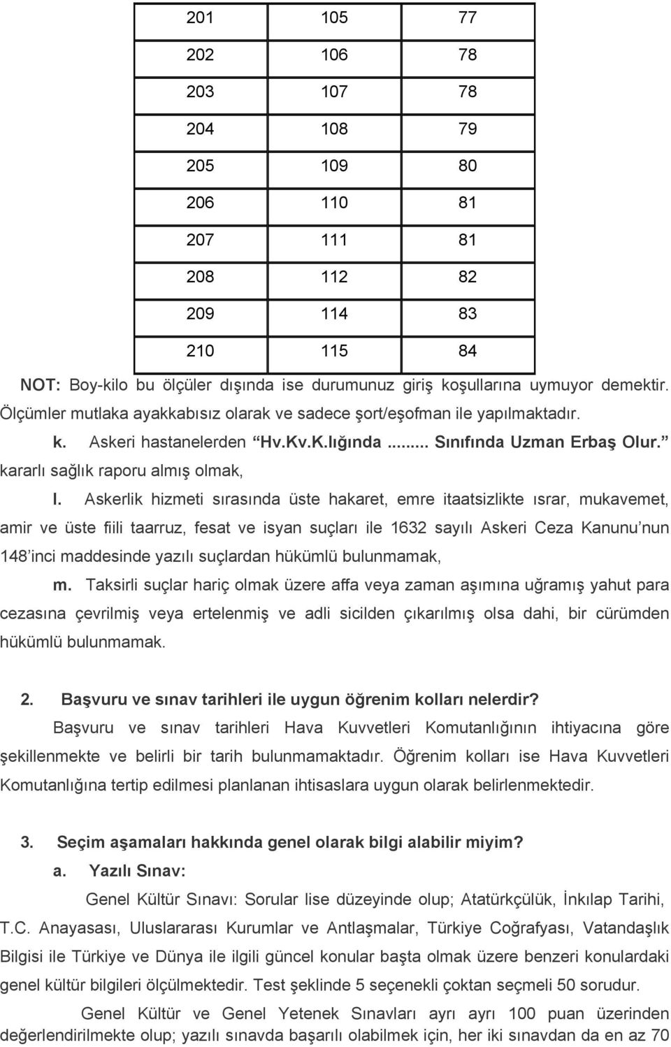 Askerlik hizmeti sırasında üste hakaret, emre itaatsizlikte ısrar, mukavemet, amir ve üste fiili taarruz, fesat ve isyan suçları ile 1632 sayılı Askeri Ceza Kanunu nun 148 inci maddesinde yazılı