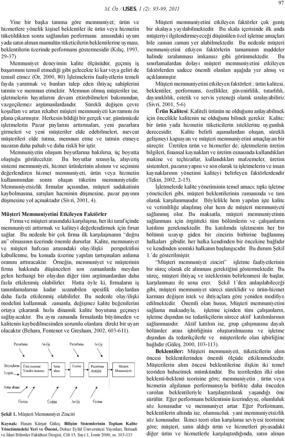 etmediği gibi gelecekte ki kar veya geliri de temsil etmez (Or, 2000, 80) İşletmelerin faaliyetlerin temeli fayda yaratmak ve bunları talep eden ihtiyaç sahiplerini tatmin ve memnun etmektir.