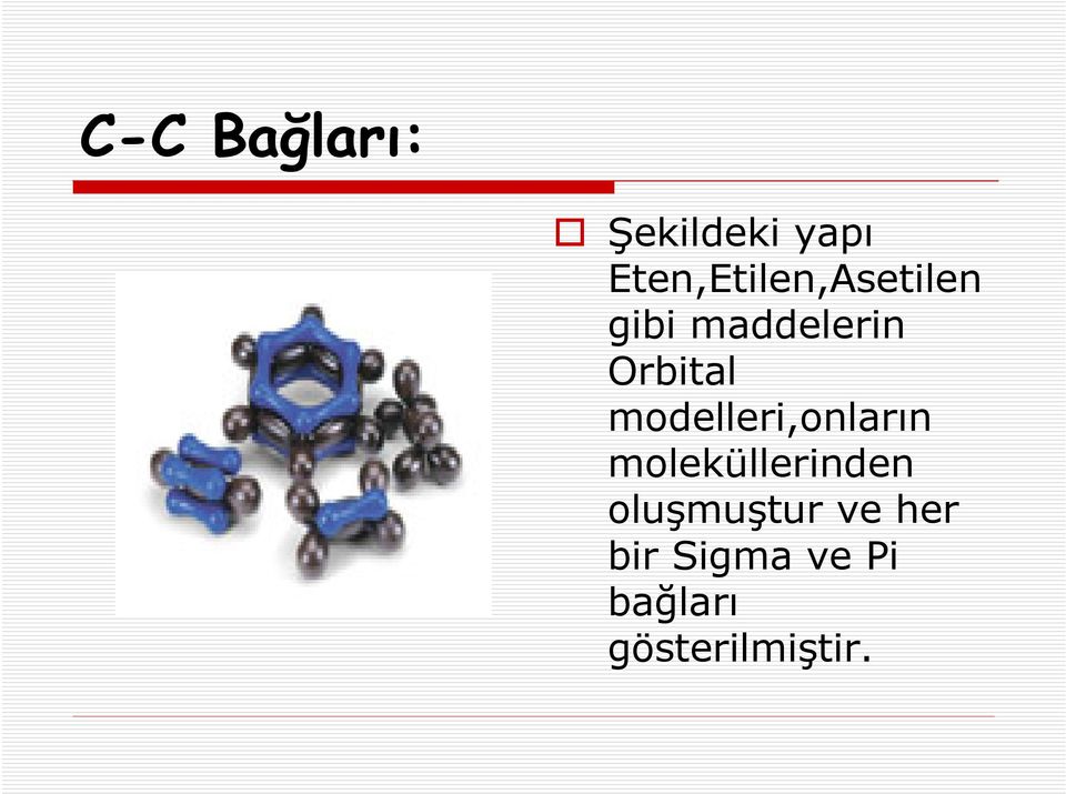 Orbital modelleri,onların