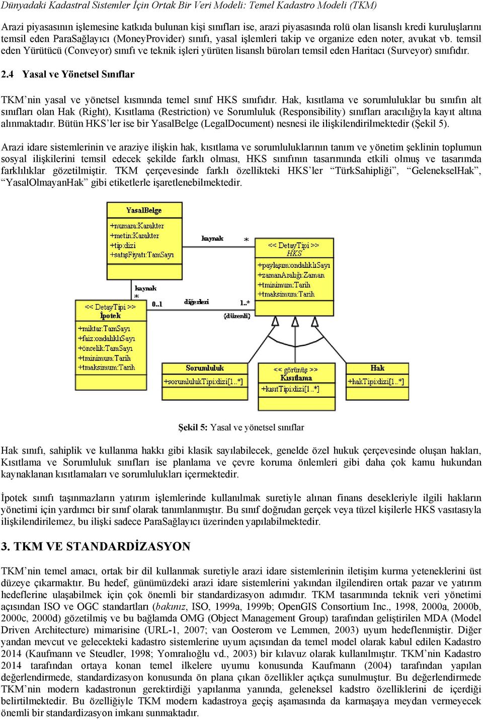 temsil eden Yürütücü (Conveyor) sınıfı ve teknik işleri yürüten lisanslı büroları temsil eden Haritacı (Surveyor) sınıfıdır. 2.