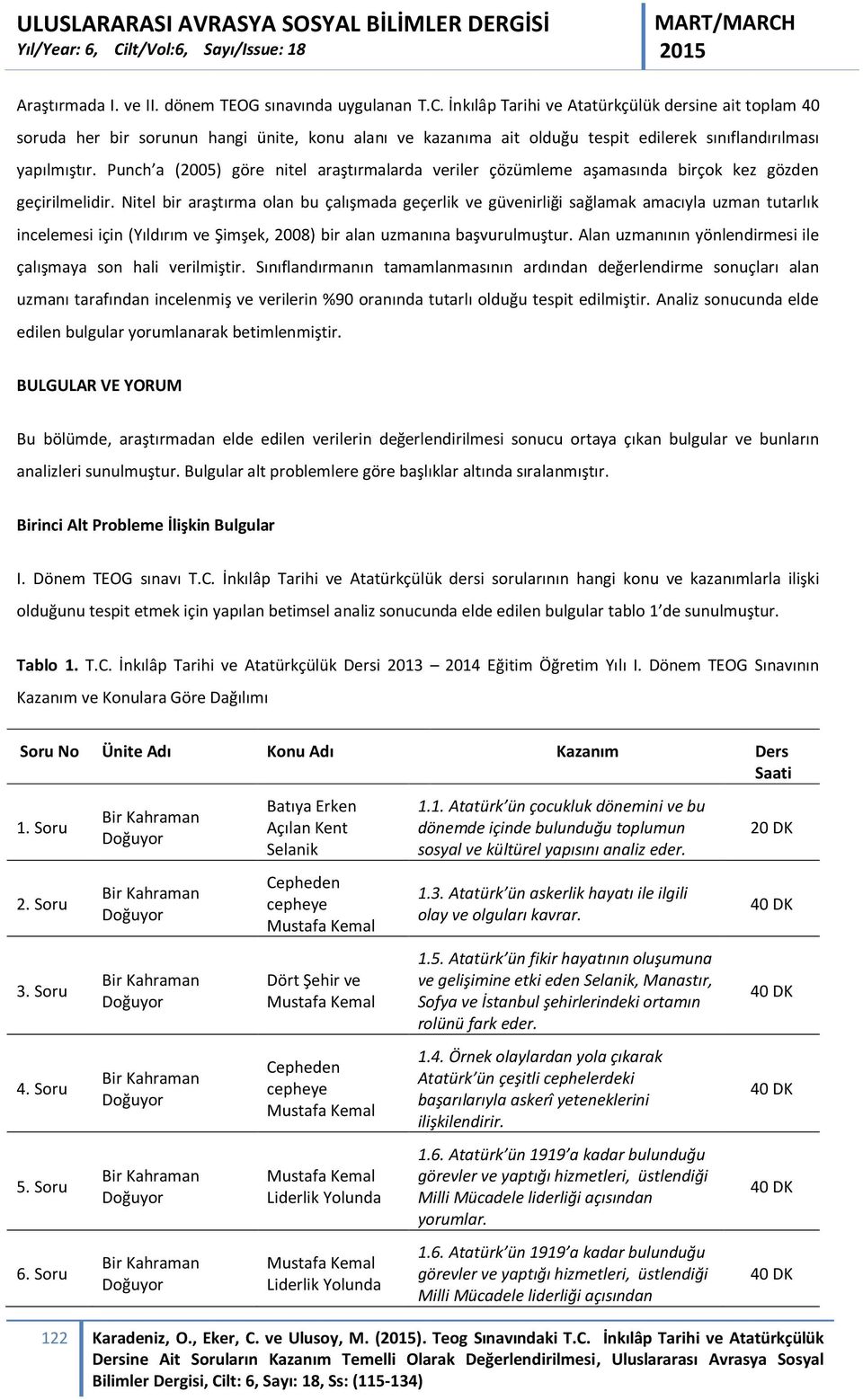 Punch a (2005) göre nitel araştırmalarda veriler çözümleme aşamasında birçok kez gözden geçirilmelidir.