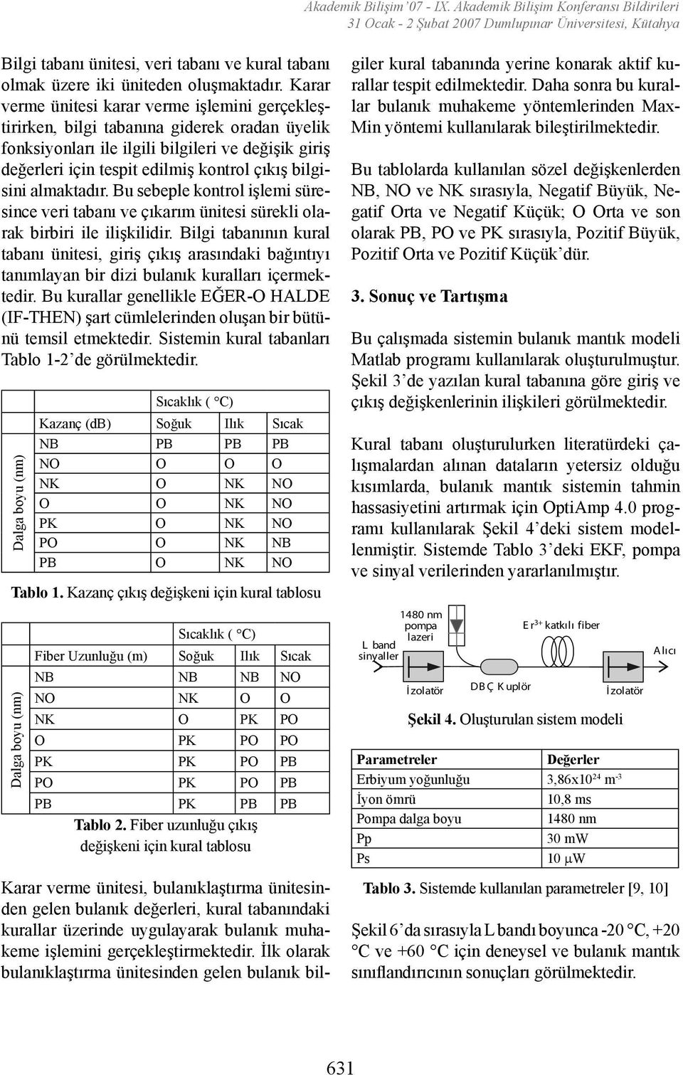 almaktadır. Bu sebeple kontrol işlemi süresince veri tabanı ve çıkarım sürekli olarak birbiri ile ilişkilidir.