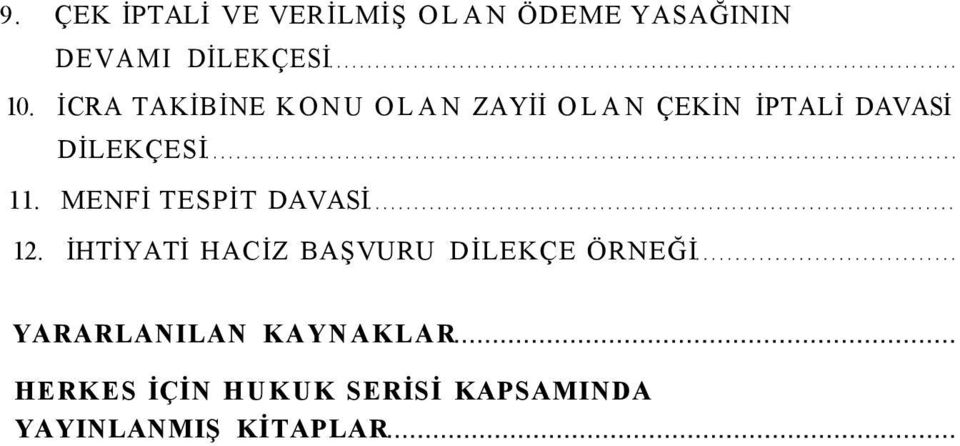 MENFİ TESPİT DAVASİ 12.