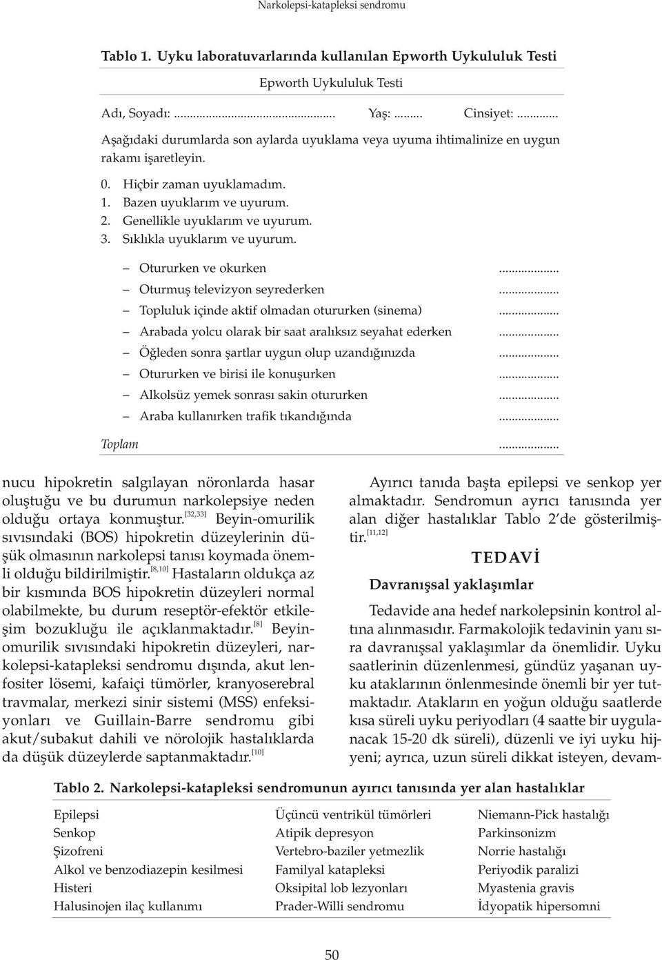 S kl kla uyuklar m ve uyurum. Otururken ve okurken... Oturmufl televizyon seyrederken... Topluluk içinde aktif olmadan otururken (sinema)... Arabada yolcu olarak bir saat aral ks z seyahat ederken.