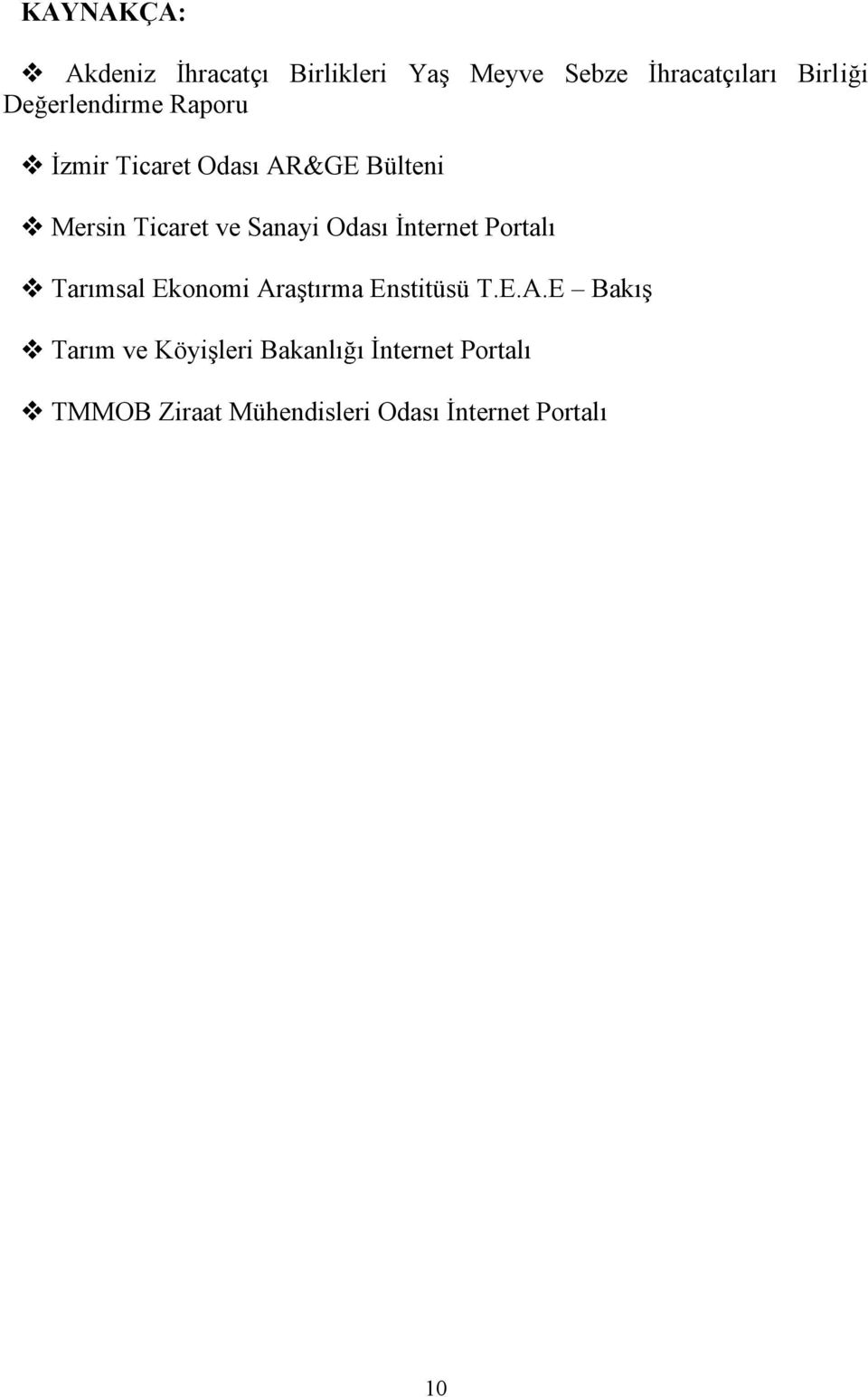 Odası İnternet Portalı Tarımsal Ekonomi Ar