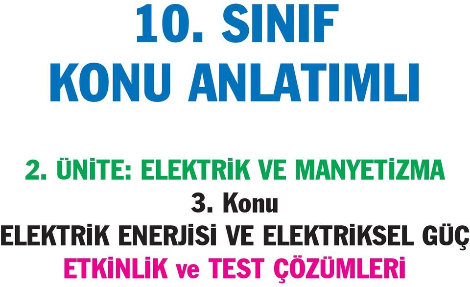 onu EETİ ENEJİSİ E