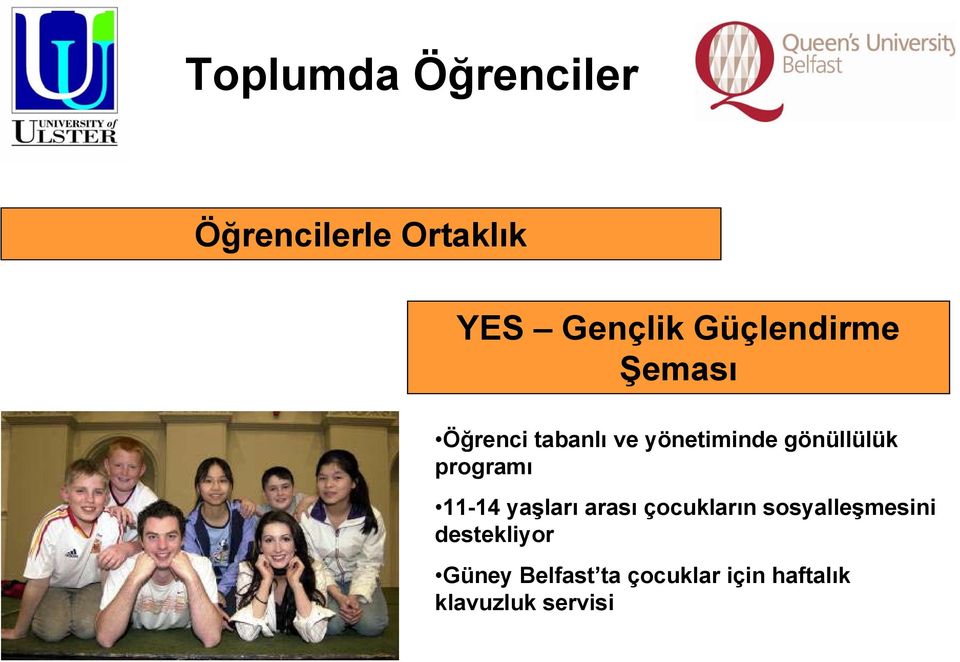 11-14 yaşları arası çocukların sosyalleşmesini