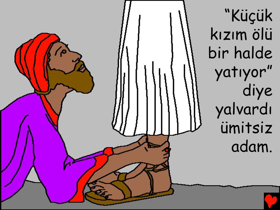 yatıyor diye