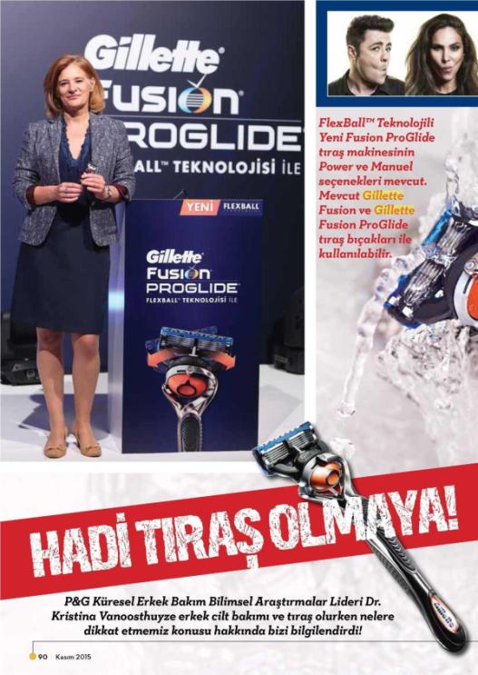 ProGlide Lansman - 7 Ekim 2015 Lansmana blogger, medya mensubu ve ünlü isimler olmak üzere toplam 90 davetli katıldı.