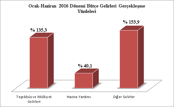 İçinde bulunduğumuz 2016 yıl sonu harcama tahminleri için yapılan çalışmalarda yıl sonu ödenek kullanımının kesintili başlangıç ödeneğini aşacağı öngörülmektedir.