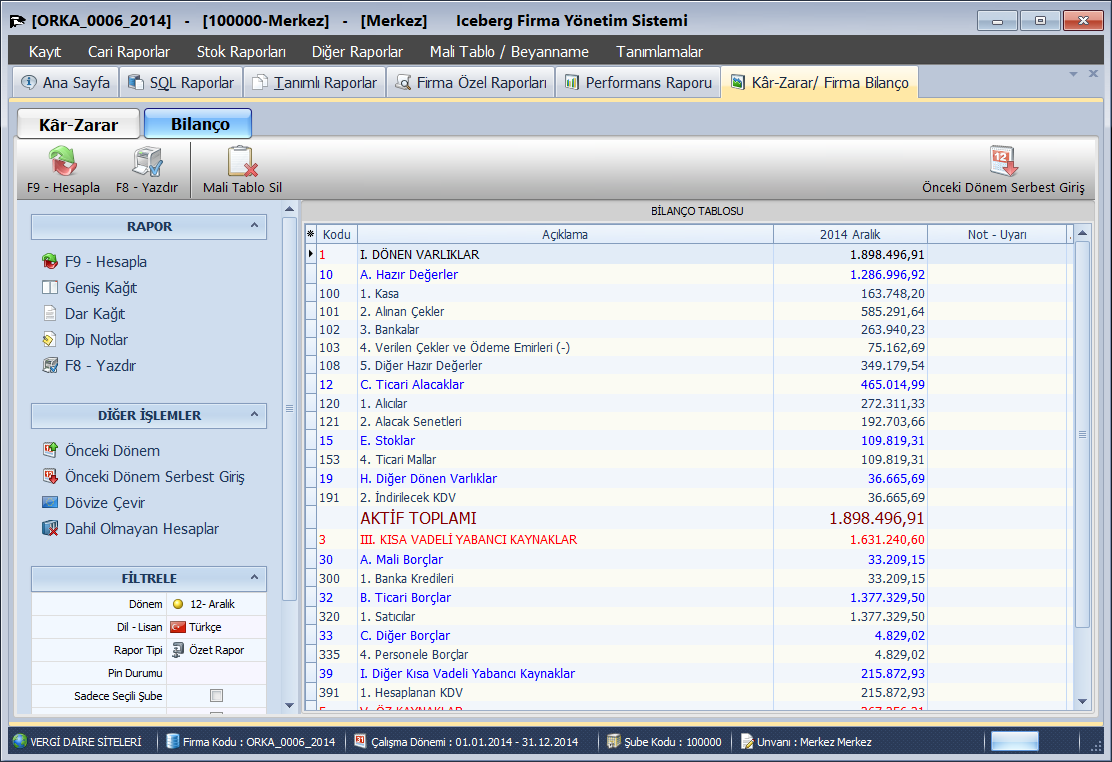 SQL RAPORLARI Veri tabanı seçimi Rapor(View), Tablo Seçimi Rapor Yazdırma ve Tanımlı Raporlar Hazırlama Form Gösterimi SQL Insert Script Oluşturma Tüm Alanların SQL Script ini Oluşturma Görünür Alan