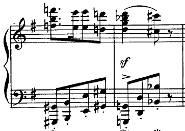 158 olarak açıklanabilir. Si majör işlenişi de Sol diyez minöre ulaşma bakımından önemlidir. 3.3.8.3 Edvard Grieg Op.
