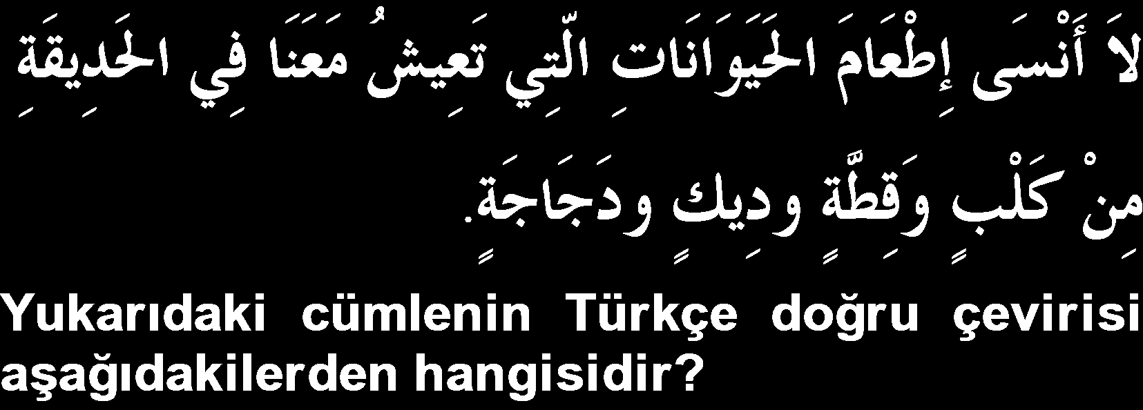 2016 GÜZ ARA 2151-D ARAPÇA-I D 1. 5. 2. 3. 4. Gayri lafzî hakikî müennestir. Lafzî mecâzî müennestir. Lafzî hakikî müennestir. Gayri lafzî mecâzî müennestir. Mecâzî müzekkerdir.