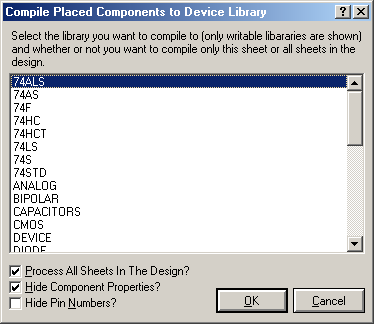 29 3.2.4.7. Compile to Library Seçilen elemanı istenilen kütüphaneye derlemeye yarar. Şekil 3.
