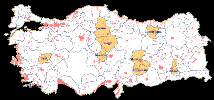 333 True Ortofoto projesi ile; üretilen veriler tüm kamu kurum ve kuruluşları ile yerel yönetimlerin kullanımına ücretsiz olarak servis edilmektedir; ÇŞB ve diğer kamu kurum ve kuruluşlarının coğrafi