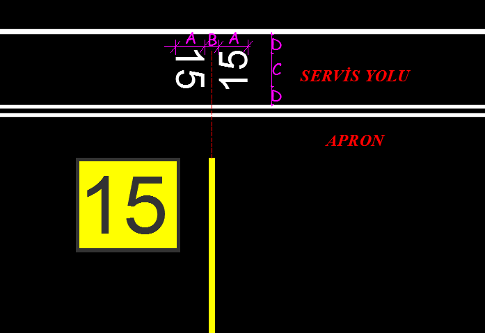 3.8.6. Servis yollarının, yoldaki trafik konfigürasyonuna uygun olarak şeritler kombinasyonundan oluşması gerekebilir.