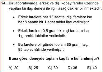 2009, 2010 ve 2011 yıllarında elde ettiği karlar sırasıyla x, y ve z olsun. 2012 yılında: z + z.