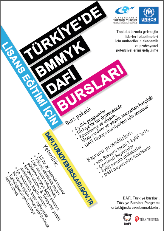 dikkate alınmış ve geleceğin seçkin sanatçı ve sporcuları olabilmeleri amacıyla ülkemizde öğrenim görmek için kabul edilmişlerdir.