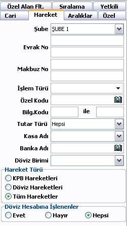 Yukarıdaki şekilde de görüldüğü gibi aramak istediğiniz kayıt ile ilgili anımsatıcı birkaç bilgiyi filtreleme kriterlerine girmek yeterli olacaktır.