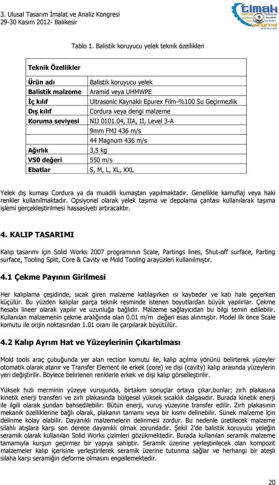 kılıf Cordura veya dengi malzeme Koruma seviyesi NIJ 0101.