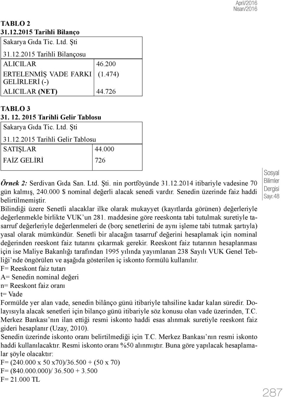 000 $ nominal değerli alacak senedi vardır. Senedin üzerinde faiz haddi belirtilmemiştir.