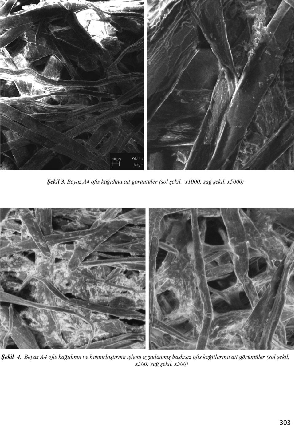 sağ şekil, x5000) Şekil 4.