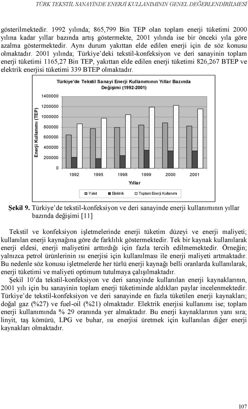 Ayn durum yakttan elde edilen enerji için de söz konusu olmaktadr.