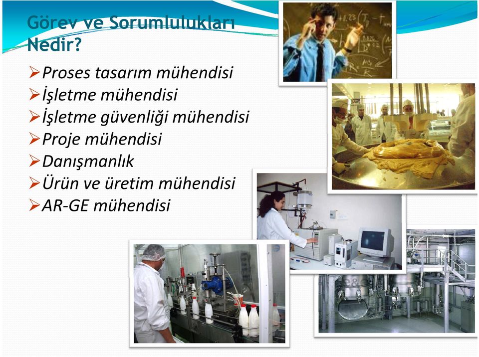 i İşletme güvenliği mühendisi Proje mühendisi P j üh