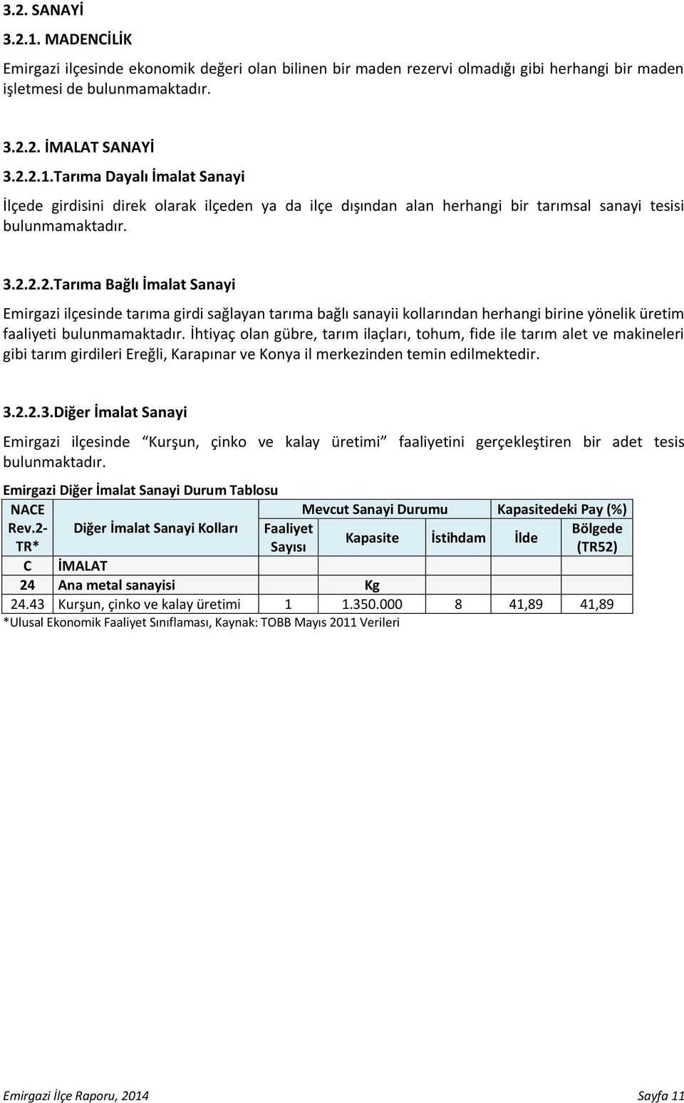 İhtiyaç olan gübre, tarım ilaçları, tohum, fide ile tarım alet ve makineleri gibi tarım girdileri Ereğli, Karapınar ve Konya il merkezinden temin edilmektedir. 3.