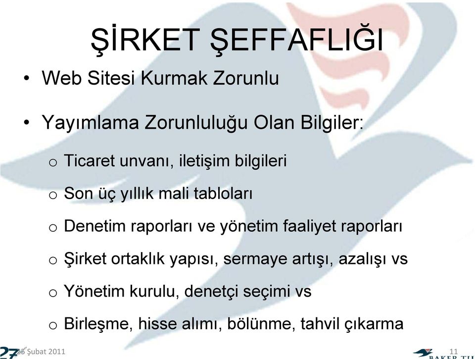 yönetim faaliyet raporları o Şirket ortaklık yapısı, sermaye artışı, azalışı vs o