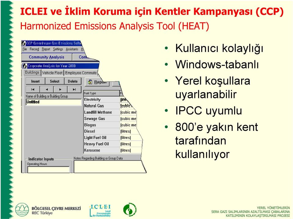 kolaylığı Windows-tabanlı Yerel koşullara