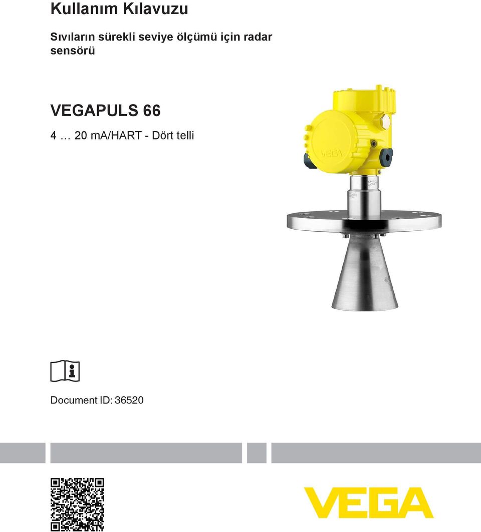 radar sensörü VEGAPULS 66 4 20