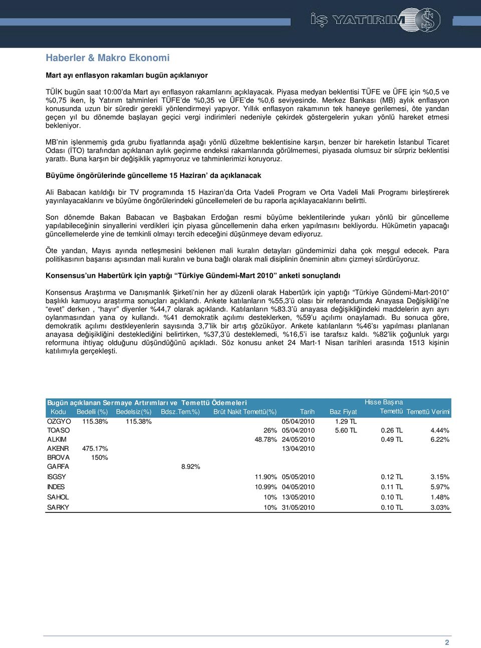 Merkez Bankası (MB) aylık enflasyon konusunda uzun bir süredir gerekli yönlendirmeyi yapıyor.