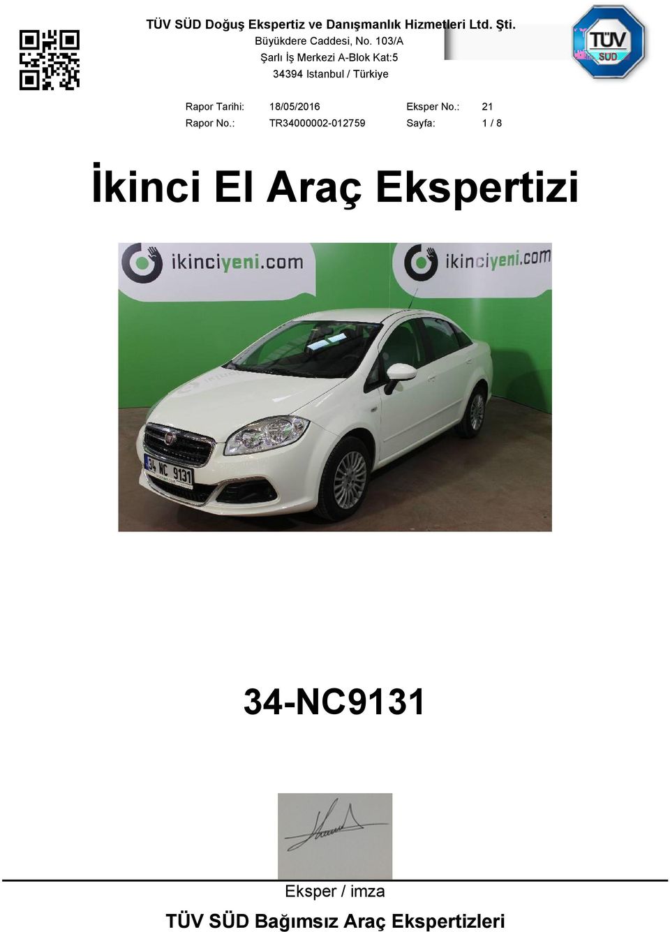 8 İkinci El Araç Ekspertizi