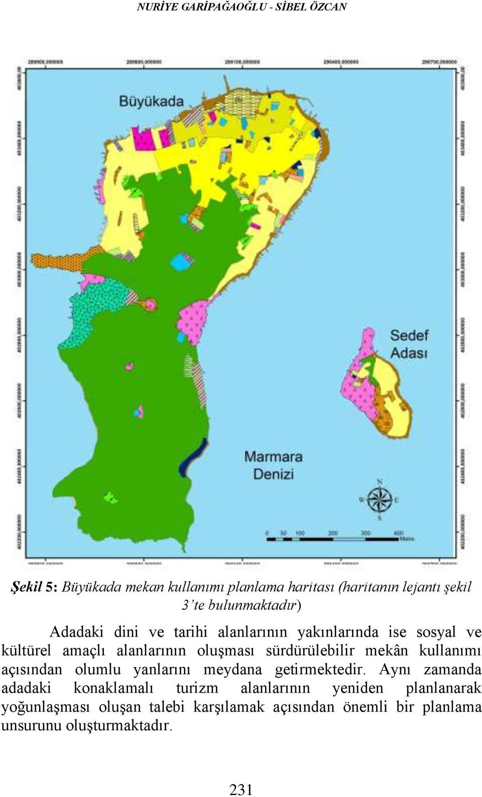 sürdürülebilir mekân kullanımı açısından olumlu yanlarını meydana getirmektedir.