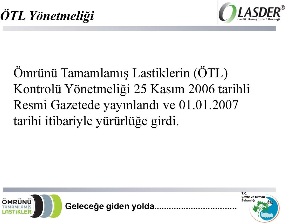 Kasım 2006 tarihli Resmi Gazetede