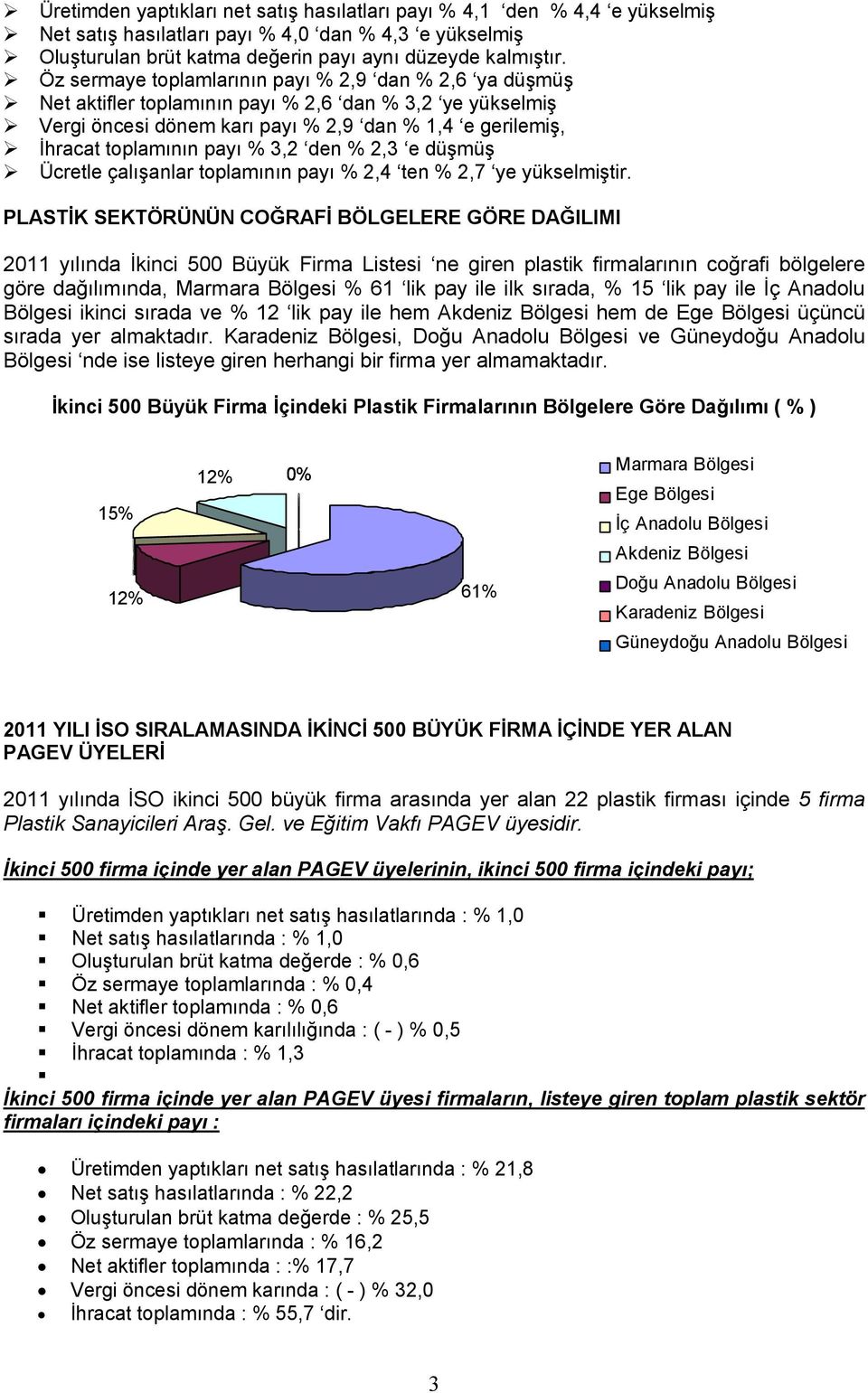 3,2 den % 2,3 e düşmüş Ücretle çalışanlar toplamının payı % 2,4 ten % 2,7 ye yükselmiştir.