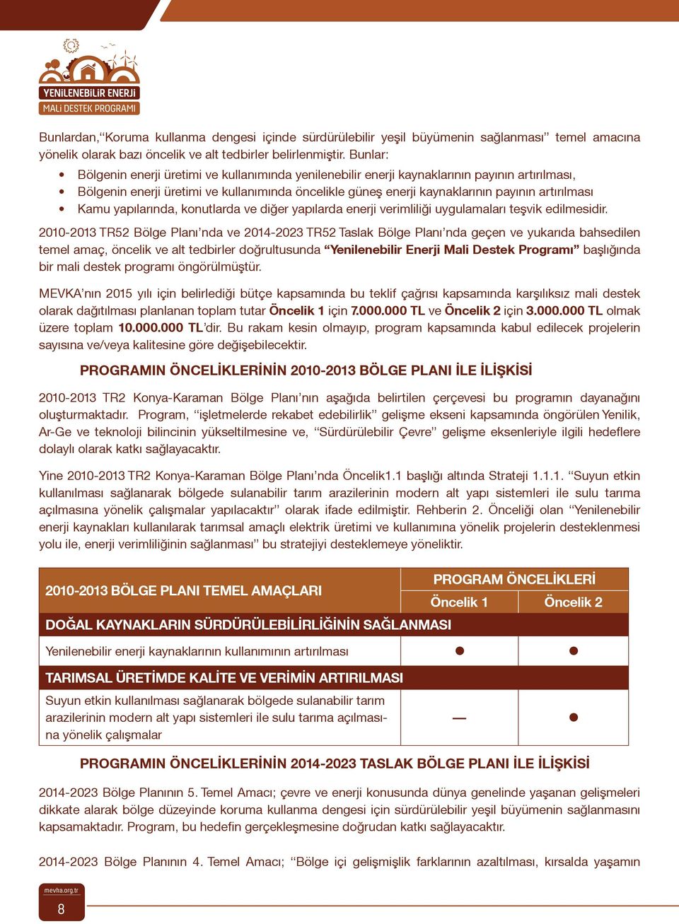 artırılması Kamu yapılarında, konutlarda ve diğer yapılarda enerji verimliliği uygulamaları teşvik edilmesidir.