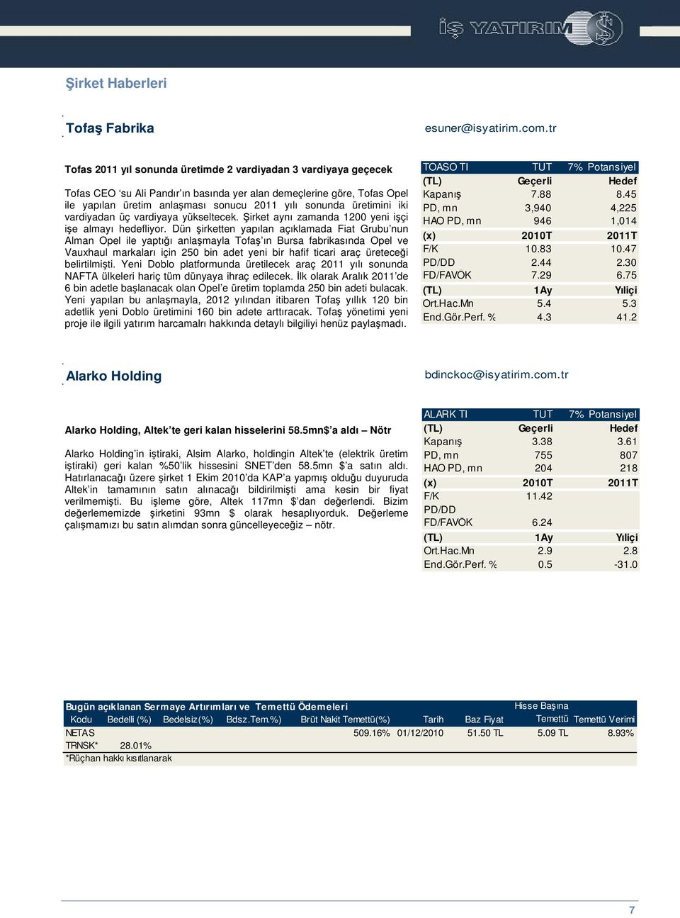 üretimini iki vardiyadan üç vardiyaya yükseltecek. irket aynı zamanda 1200 yeni içi ie almayı hedefliyor.