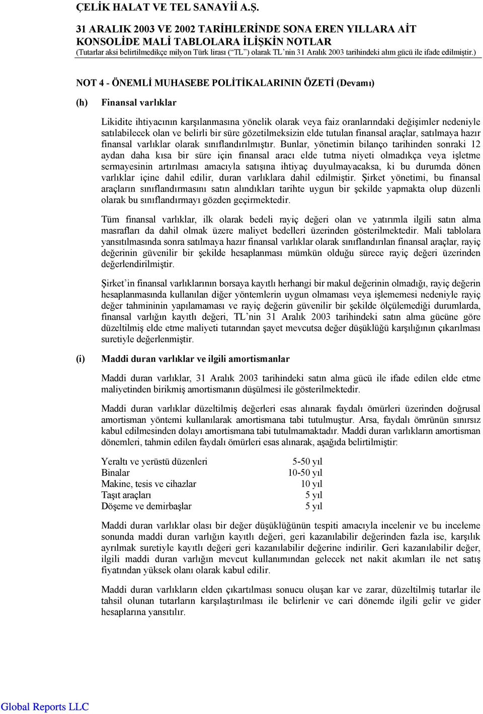 Bunlar, yönetimin bilanço tarihinden sonraki 12 aydan daha kısa bir süre için finansal aracı elde tutma niyeti olmadıkça veya işletme sermayesinin artırılması amacıyla satışına ihtiyaç